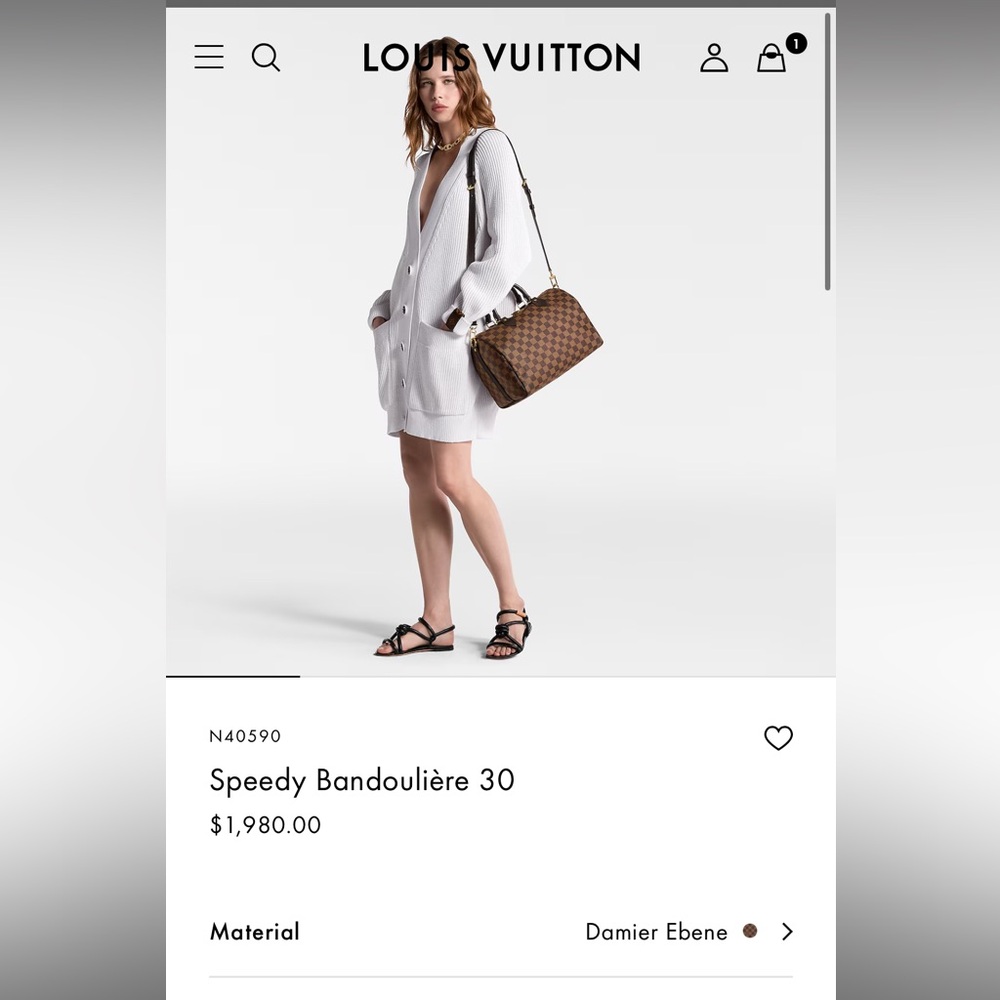 Authentic Louis Vuitton speedy 30